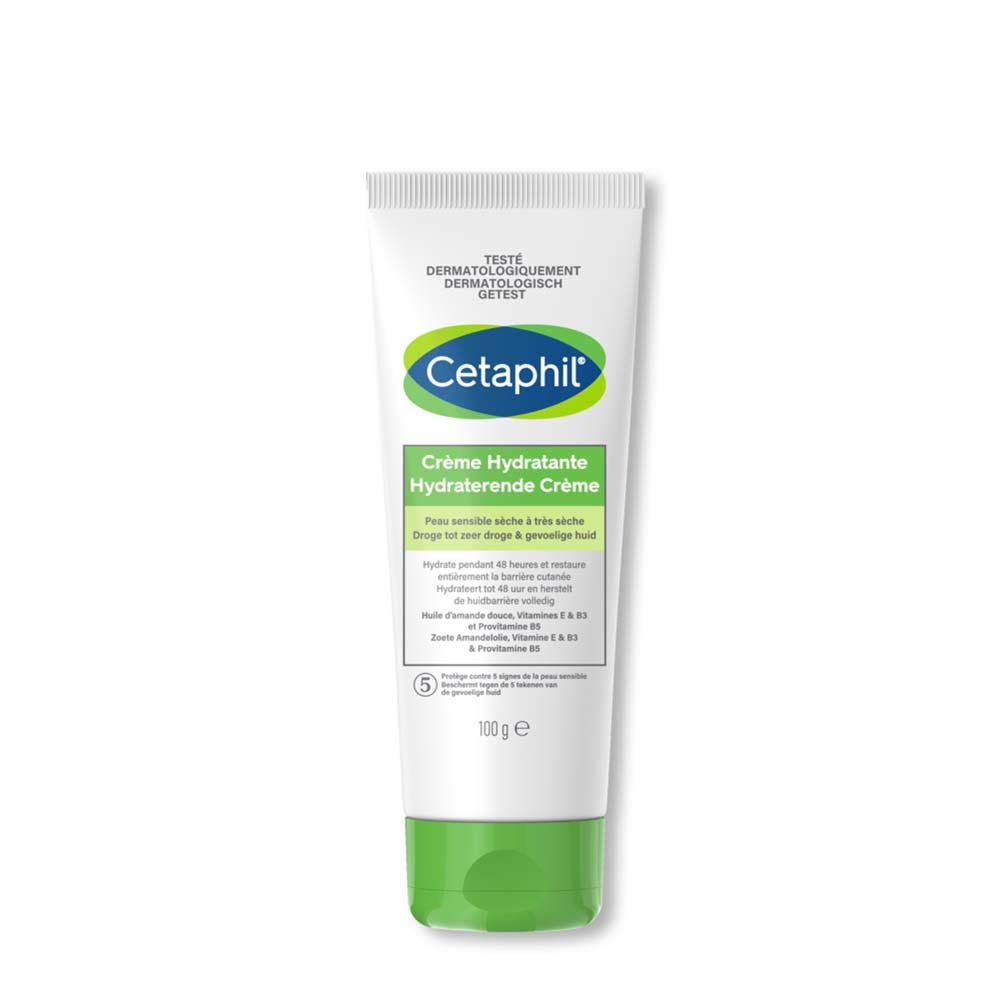 Cetaphil Crema idratante per pelle sensibile secca e molto secca 100g