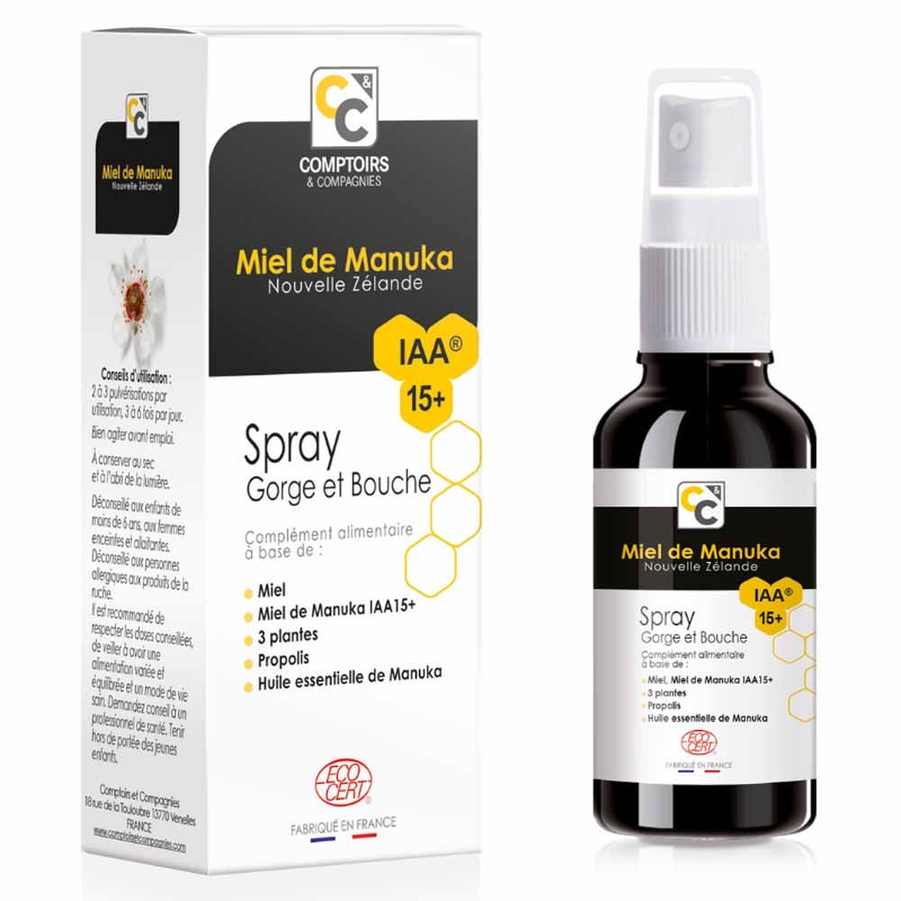 Comptoirs Et Compagnies Spray Gola/bocca Al Miele Di Manuka 10+ 25ml