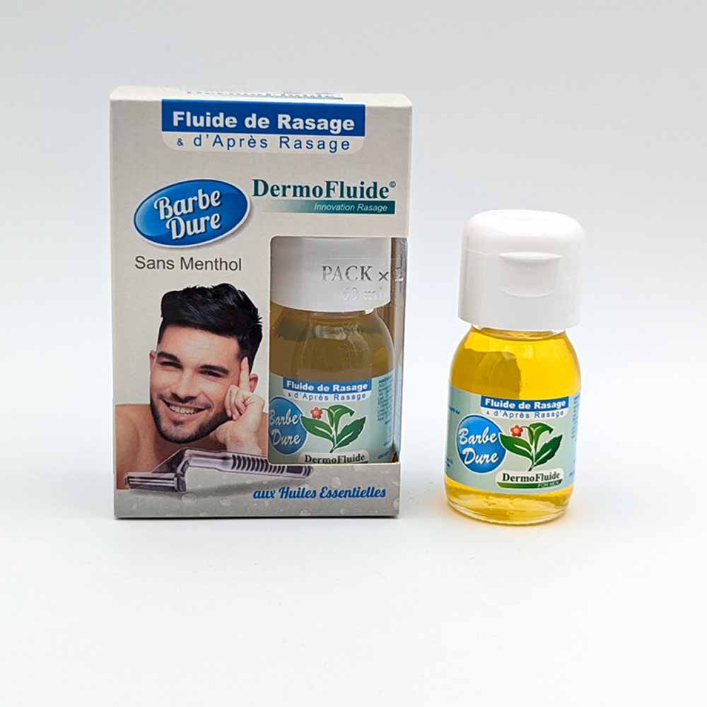 Dermo Fluide Fluido da rasatura e dopobarba senza mentolo per barbe dure 30ml