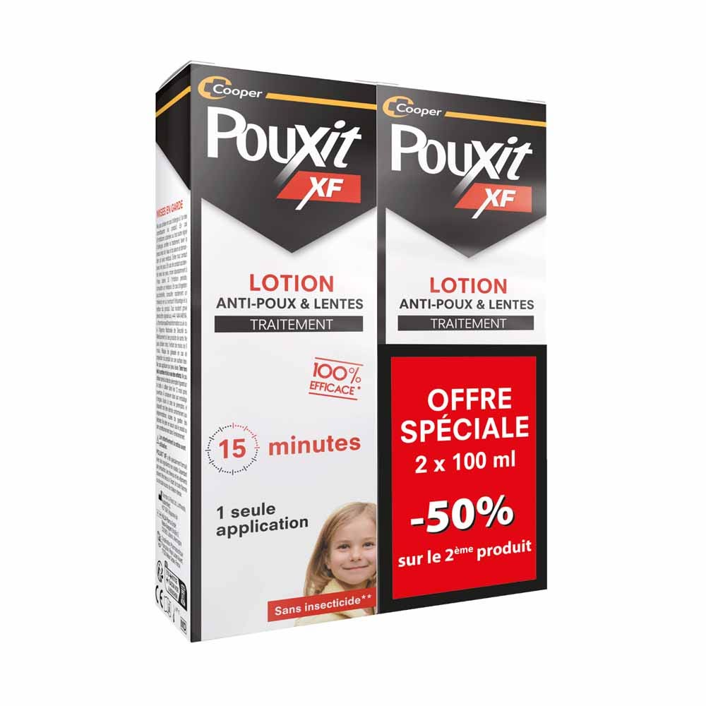 Pouxit XF Lozione antipidocchi e lendini 2x100ml