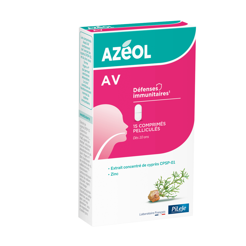 Pileje Azéol AV difese immunitarie 15 compresse