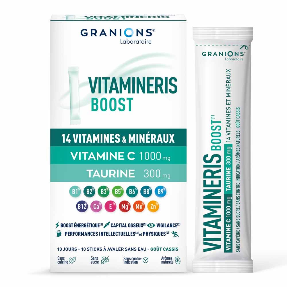 Granions Vitamineris **Boost 1000 mg** 10 stick