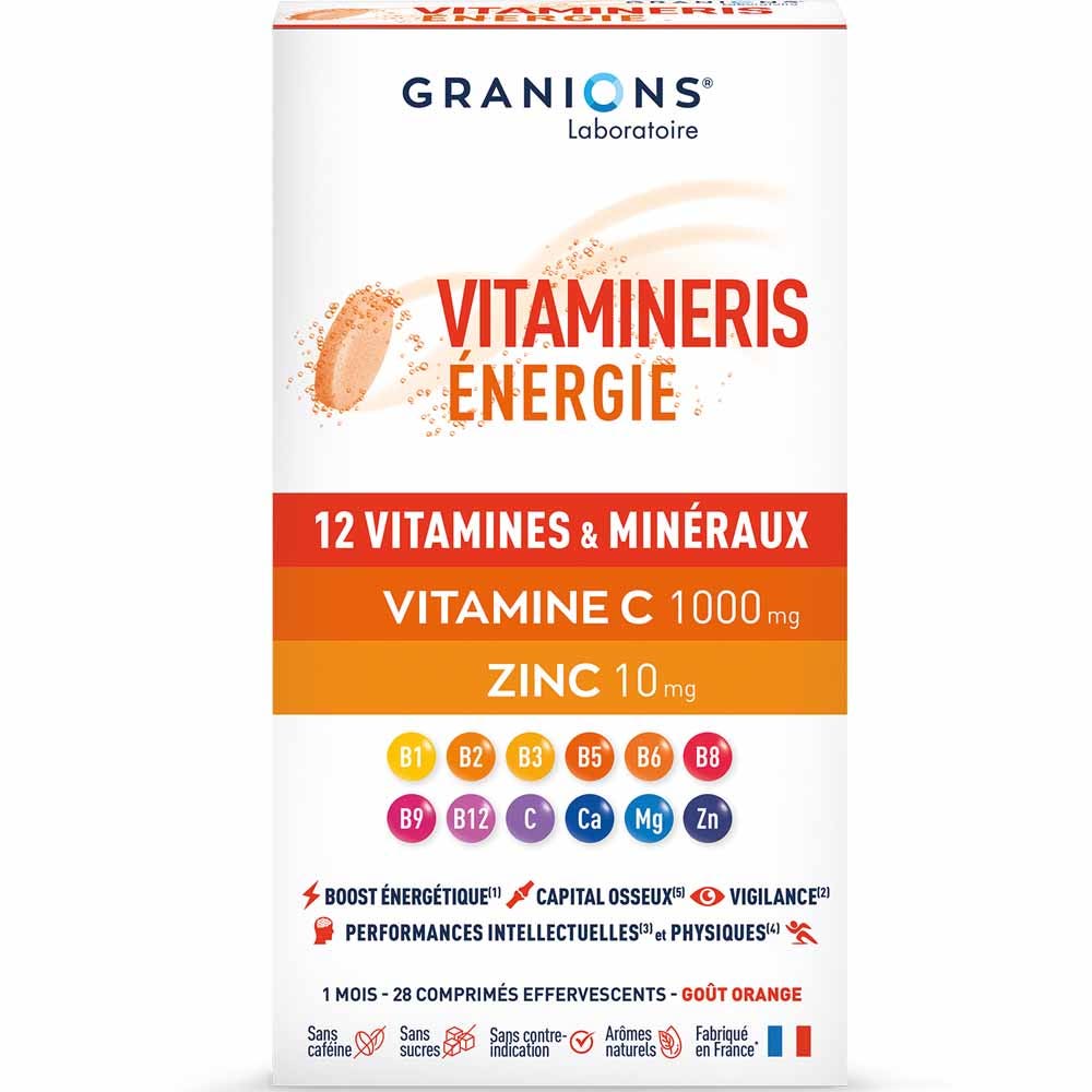 Granions Vitamineris Energia 30 compresse