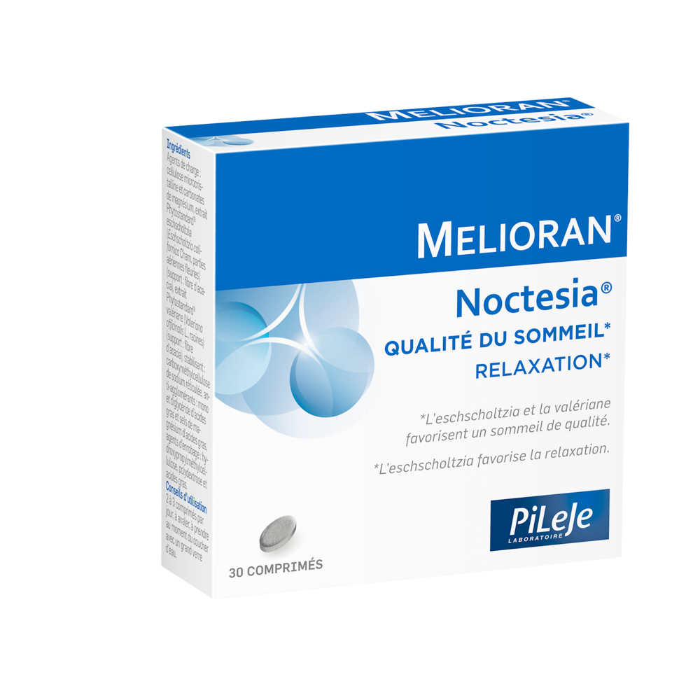 Pileje Melioran Noctesia qualità del sonno e relax 30 compresse