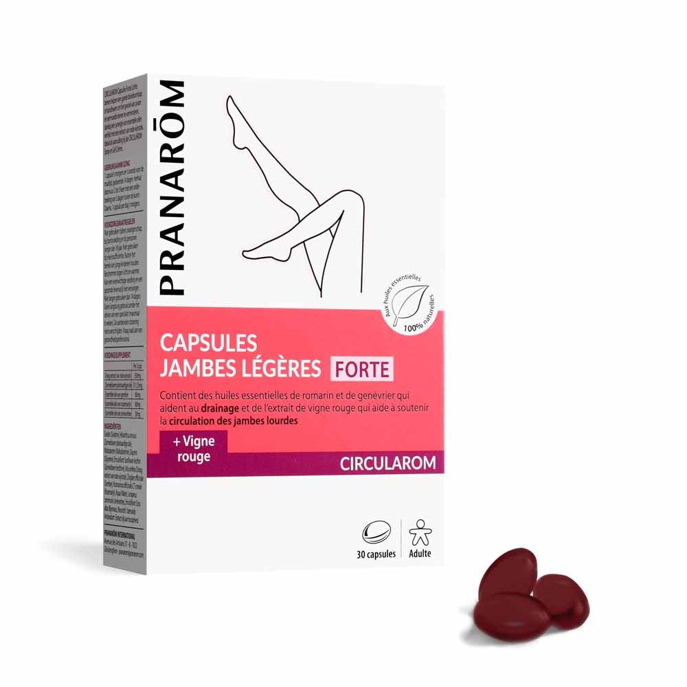 Pranarôm Circularom Gel crema bio gambe leggere 30 capsule
