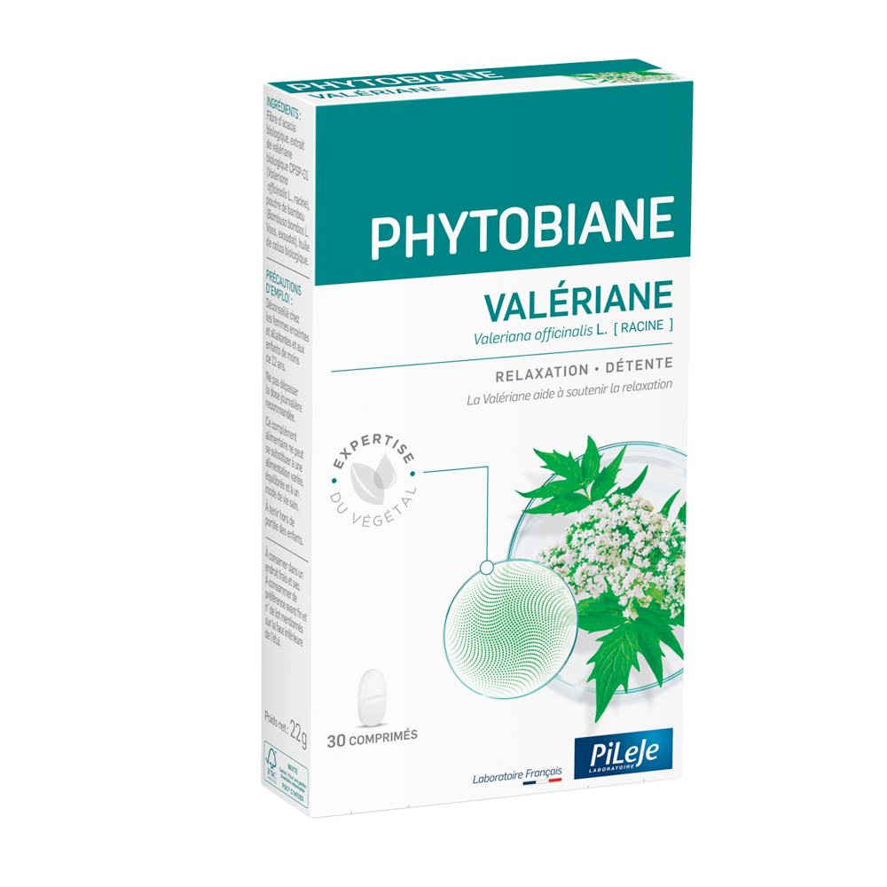 Pileje Phytobiane Valeriana per rilassamento e distensione 30 compresse