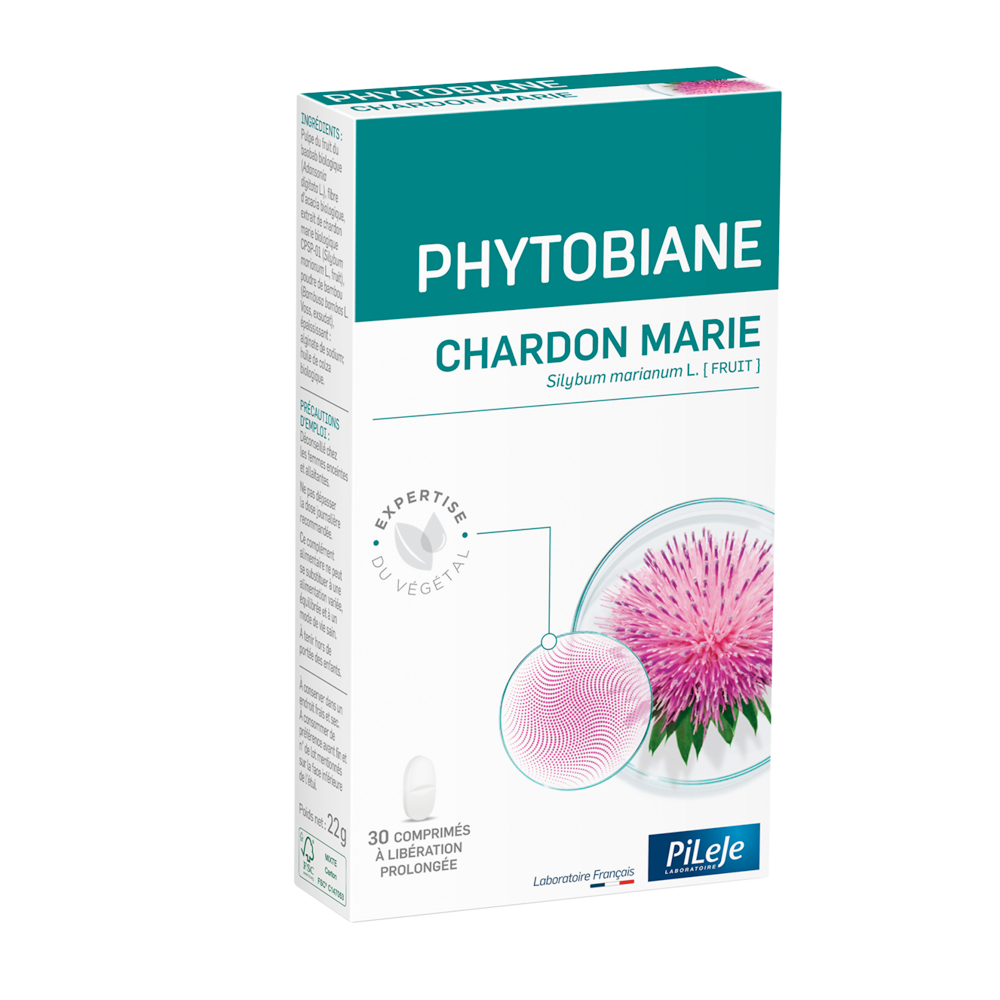 Pileje Phytobiane Chardon Marie integratore alimentare 30 compresse