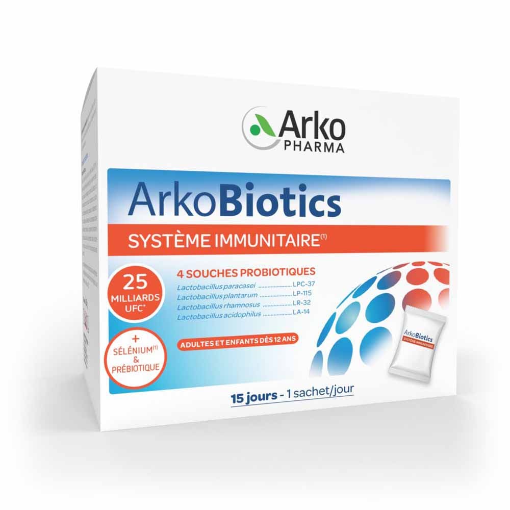 Arkopharma Arkobiotics Sistema immunitario 15 bustine