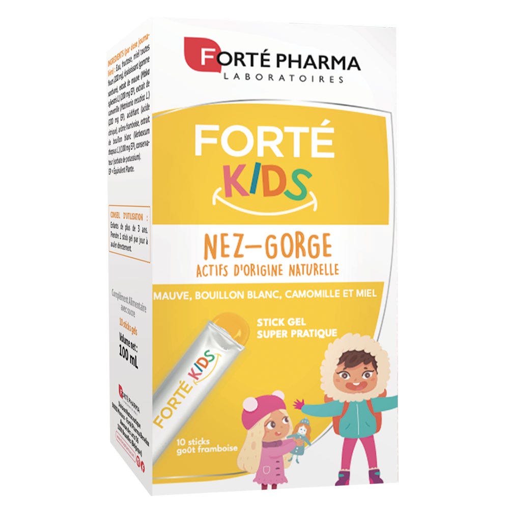 Forté Pharma Forté Kids spray naso e gola 10 stick