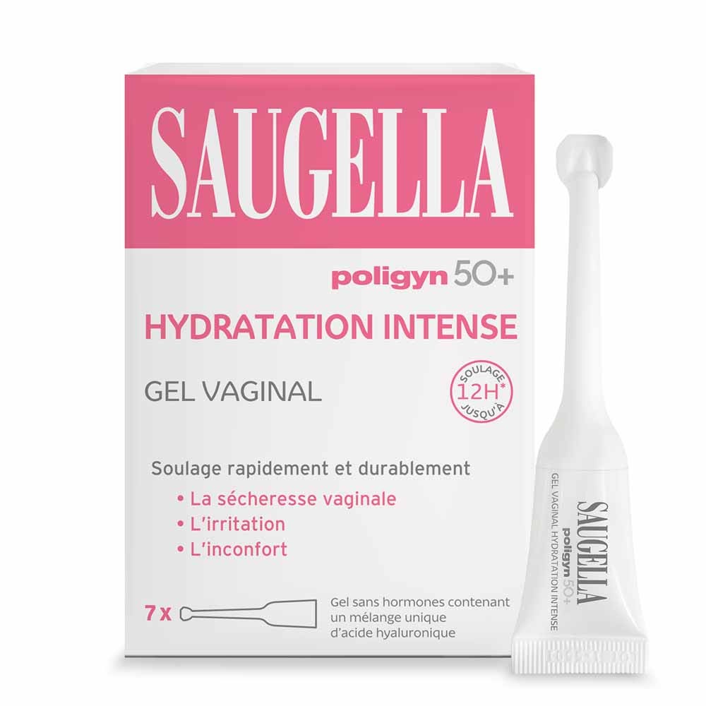 Saugella Poligyn Gel vaginale 50+ idratazione intensa 7 x 4
