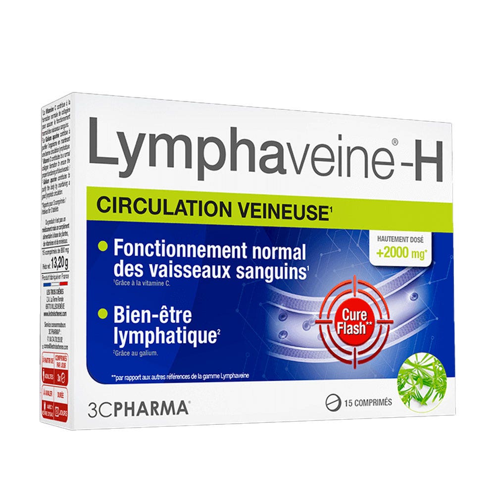 3C Pharma Lymphaveine H 15 compresse