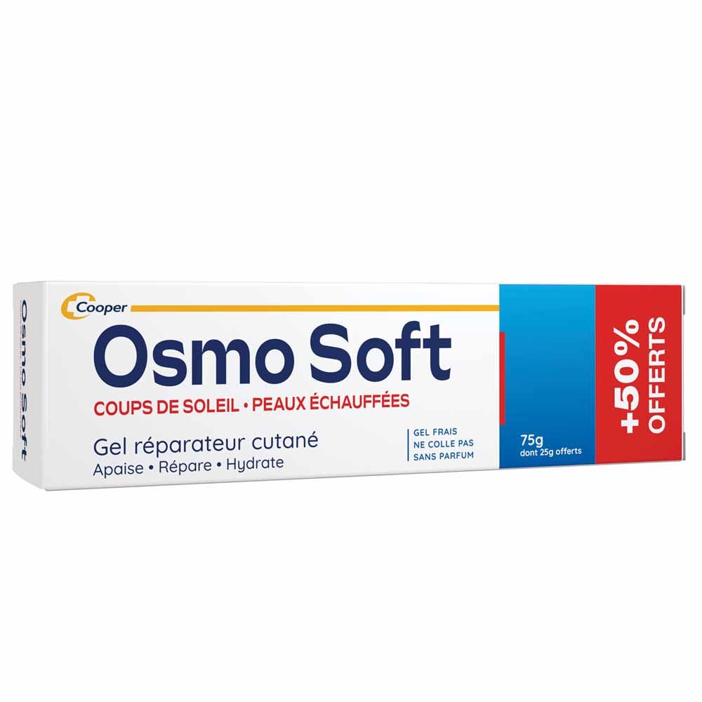 Osmo Soft Gel riparatore cutaneo per scottature e pelli arrossate 75 g di cui 25 g in omaggio