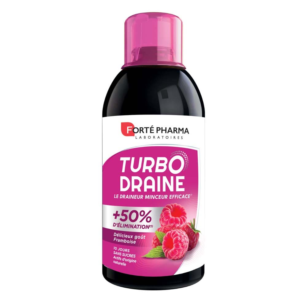 Forté Pharma TurboDraine Drenante snellente e depurativo gusto lampone 500ml