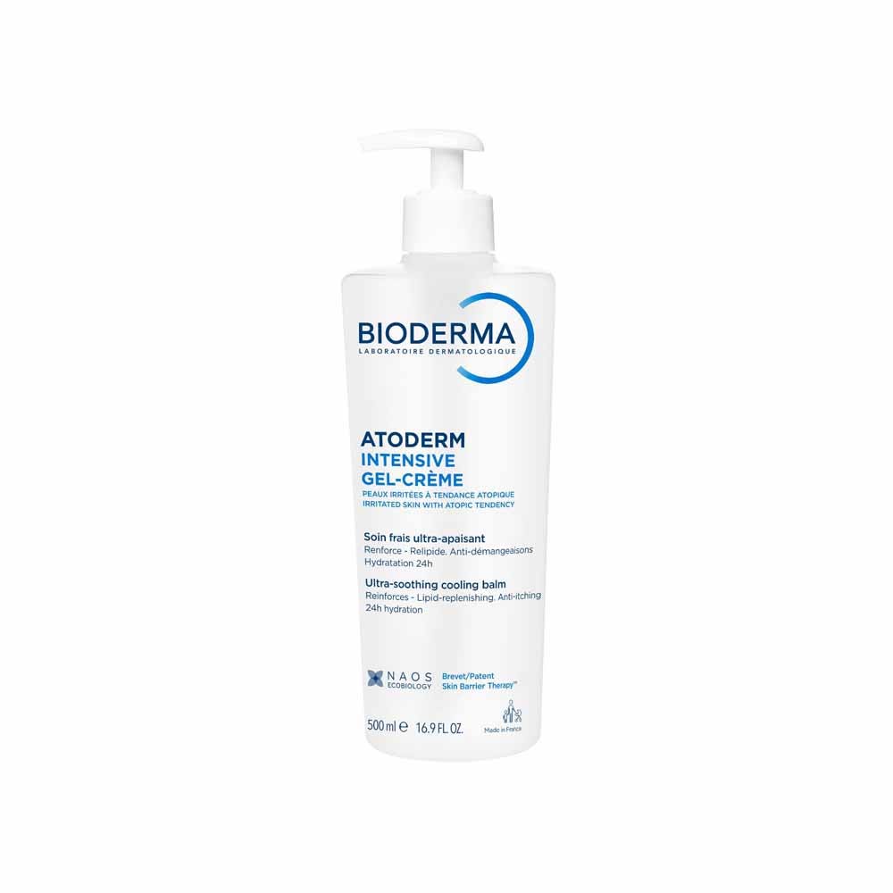 Bioderma Atoderm Intensivo Gel-crema Trattamento fresco ultra-lenitivo Pelli irritate con tendenza atopica 500ml
