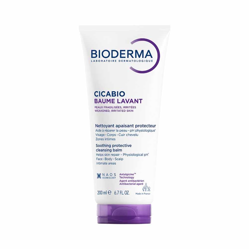 Bioderma Cicabio Balsamo Detergente Protettivo, lenitivo per pelli fragili e irritate 200 ml