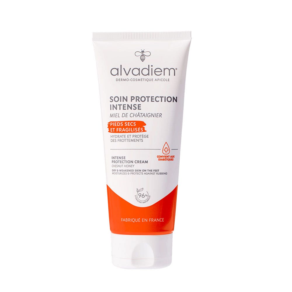 Alvadiem Trattamento Di Protezione Intensa Per Piedi Secchi E Fragili - Apivita 100ml