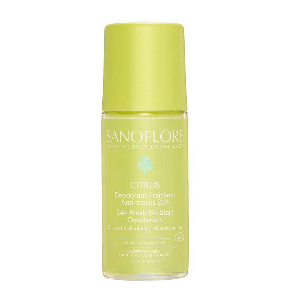 Sanoflore Deodoranti Roll-on efficace 24 ore al Limone - certificato biologico 50ml