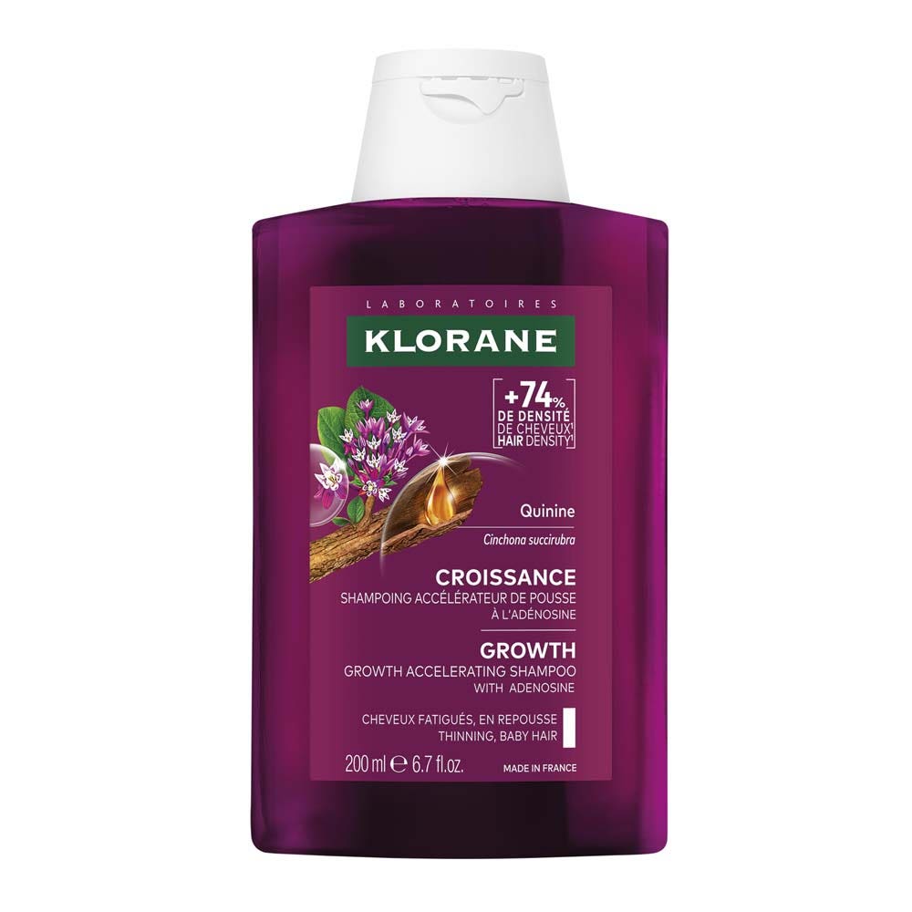 Klorane Chinina Shampoo acceleratore di crescita 200 ml