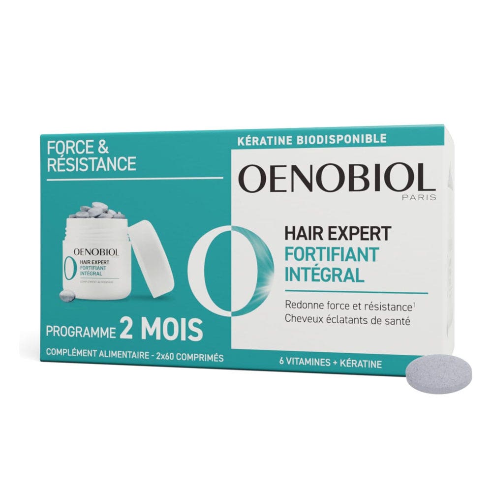 Oenobiol Hair Expert Fortificante integrale per capelli e unghie 2 x 60 capsule