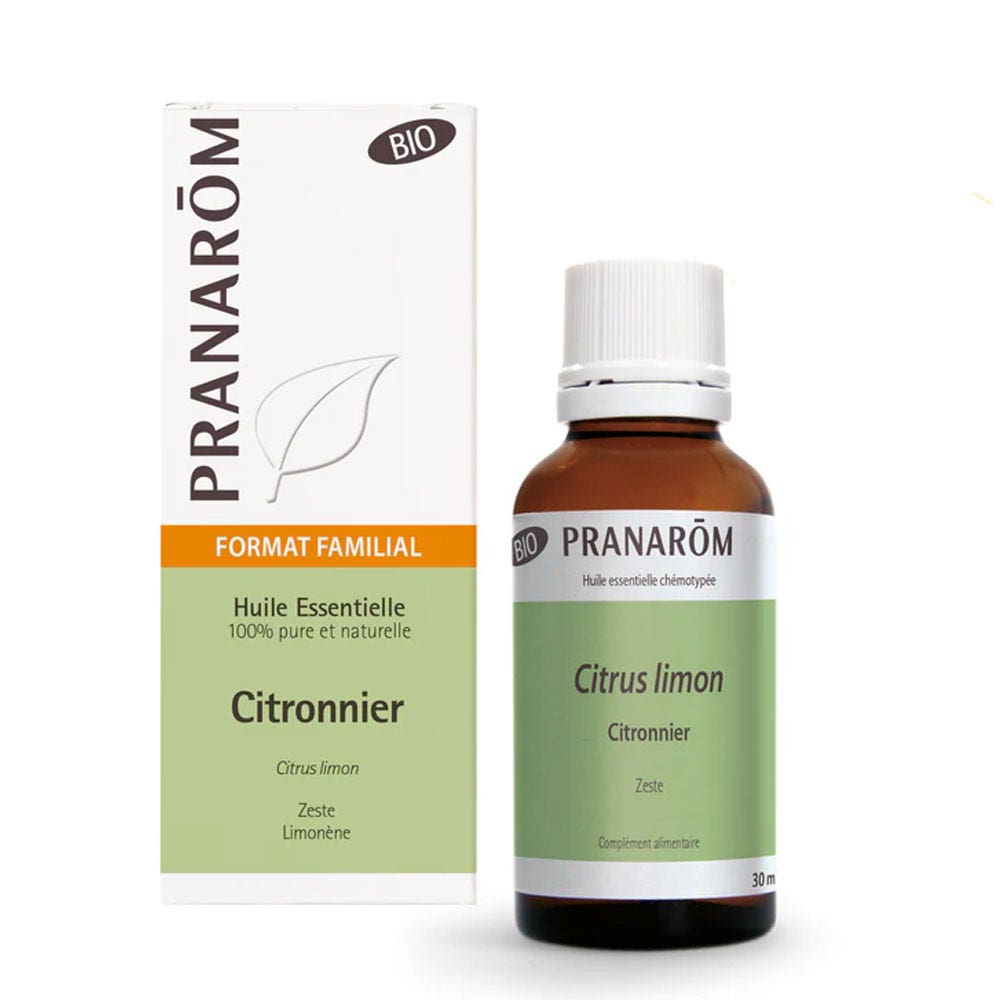 Pranarôm Oli Essenziali Olio essenziale Limone Bio 30ml
