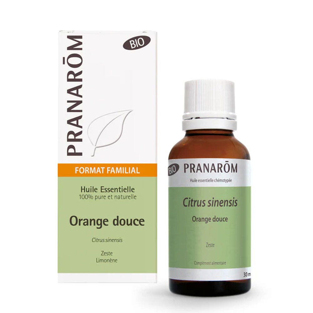 Pranarôm Oli Essenziali Olio essenziale di Arancia Dolce Zest Biologico 30ml
