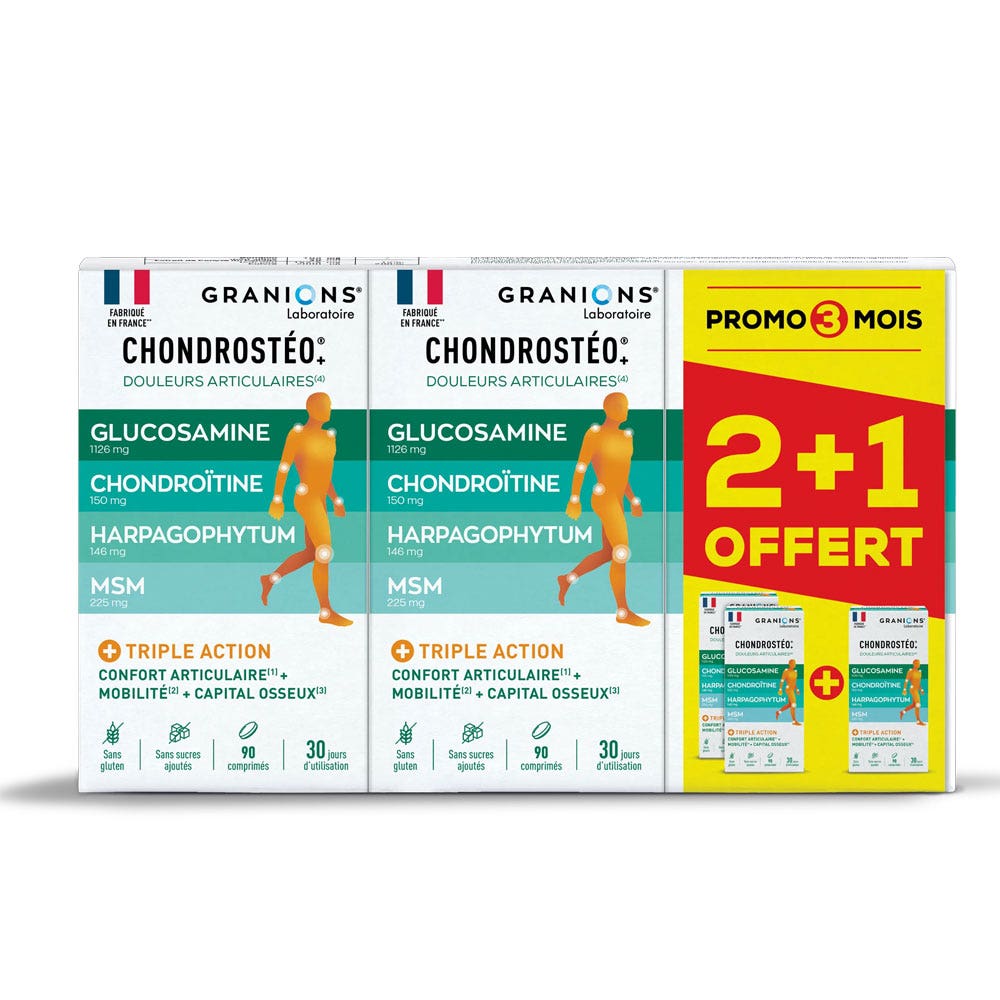 Granions Chondrostéo Articolazioni 3x90 Compresse
