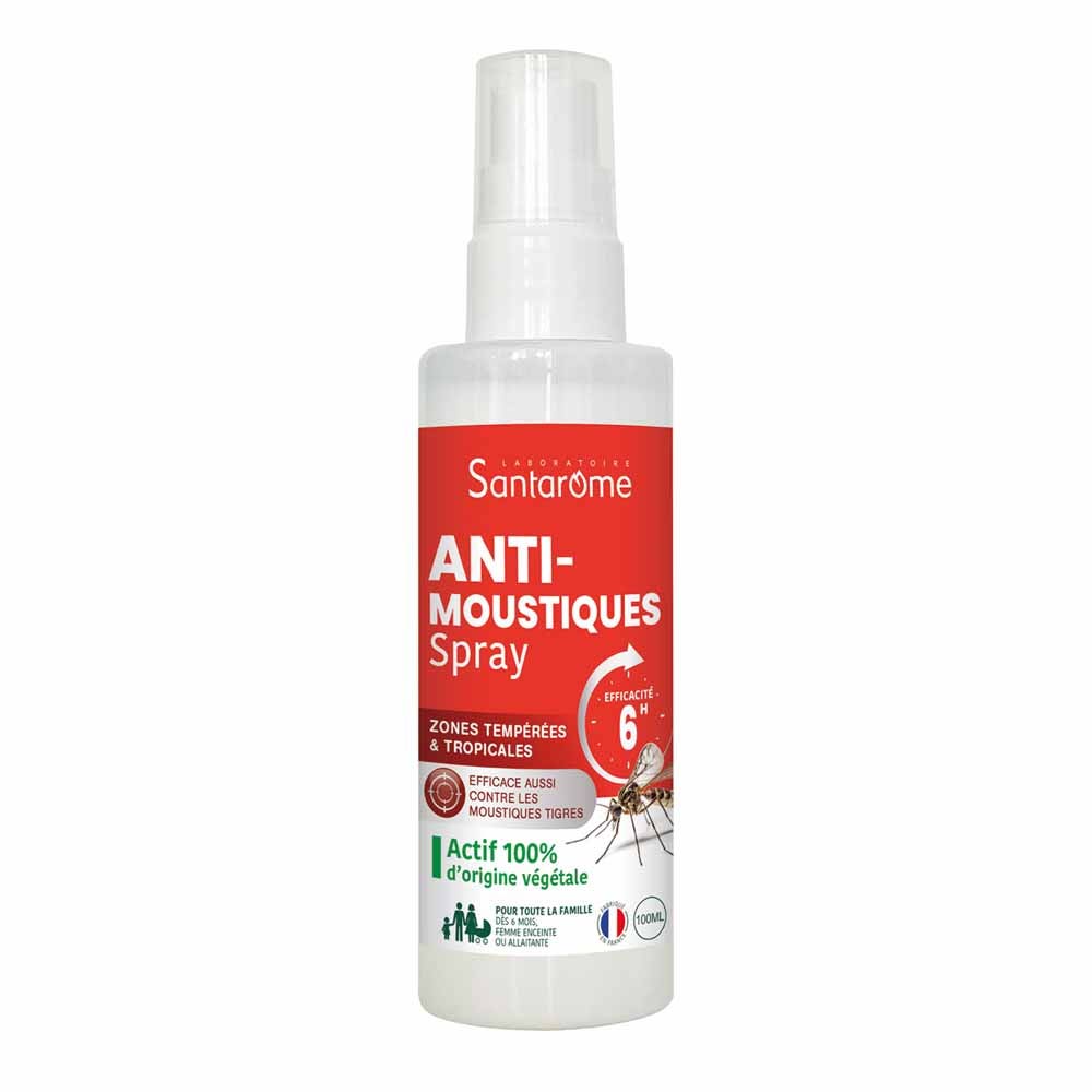 Santarome Antizanzare Zone temperate e tropicali 100ml