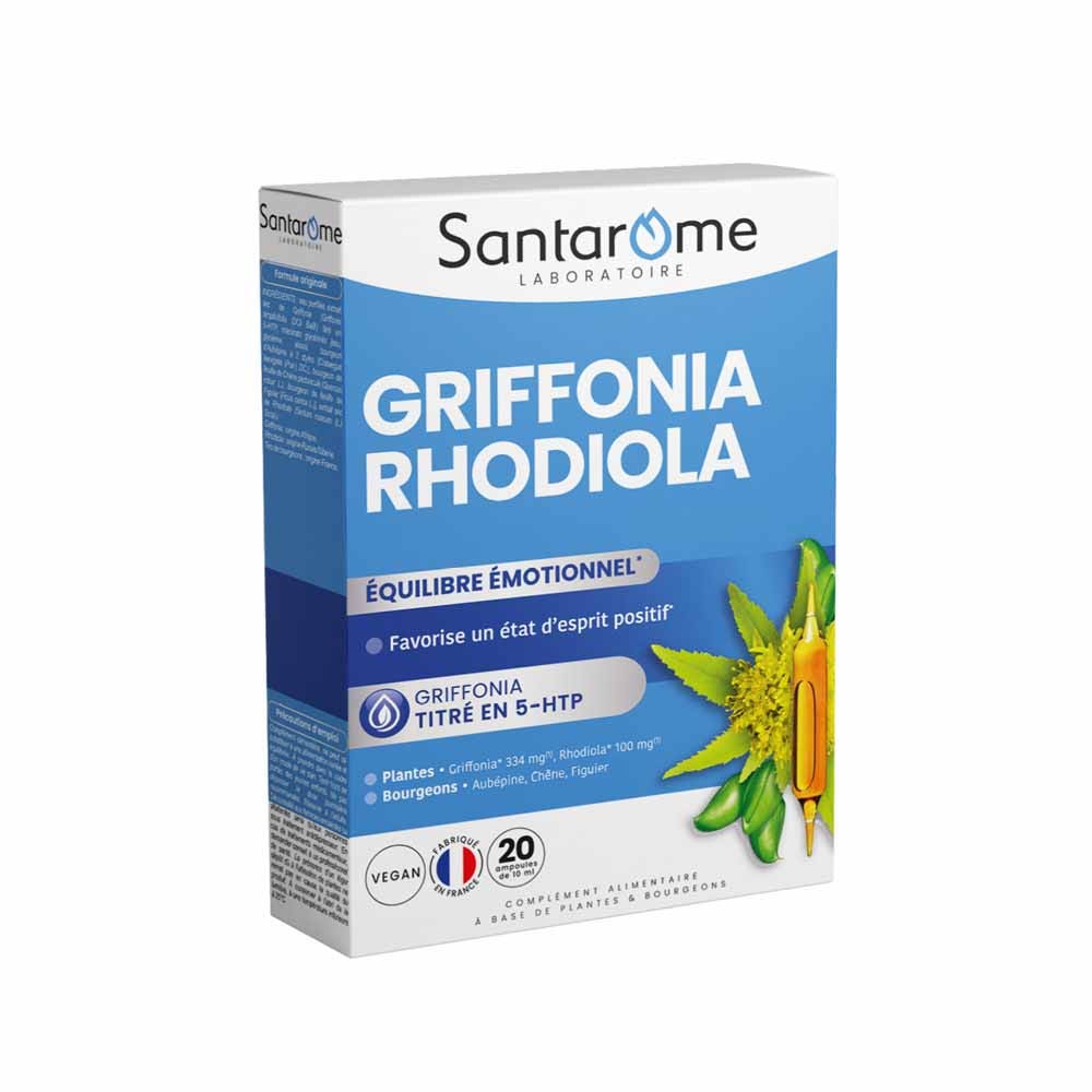 Santarome Griffonia rhodiola equilibrio emotivo 20 fiale