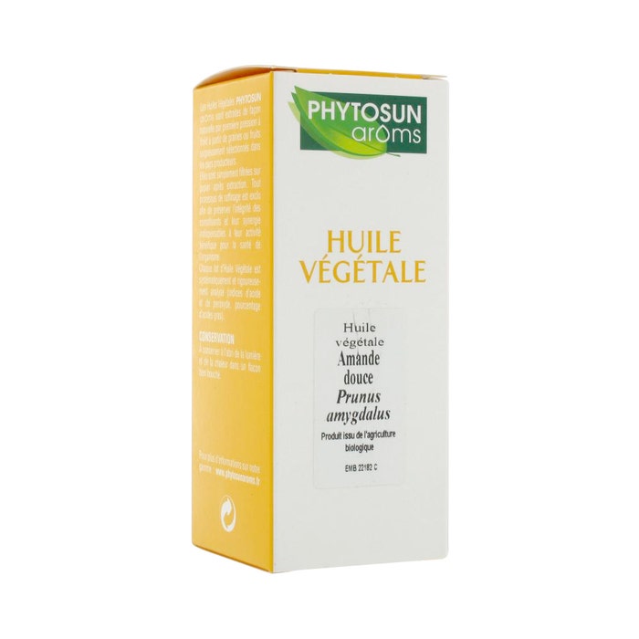 Olio vegetale di Mandorla dolce 100ml Phytosun Aroms