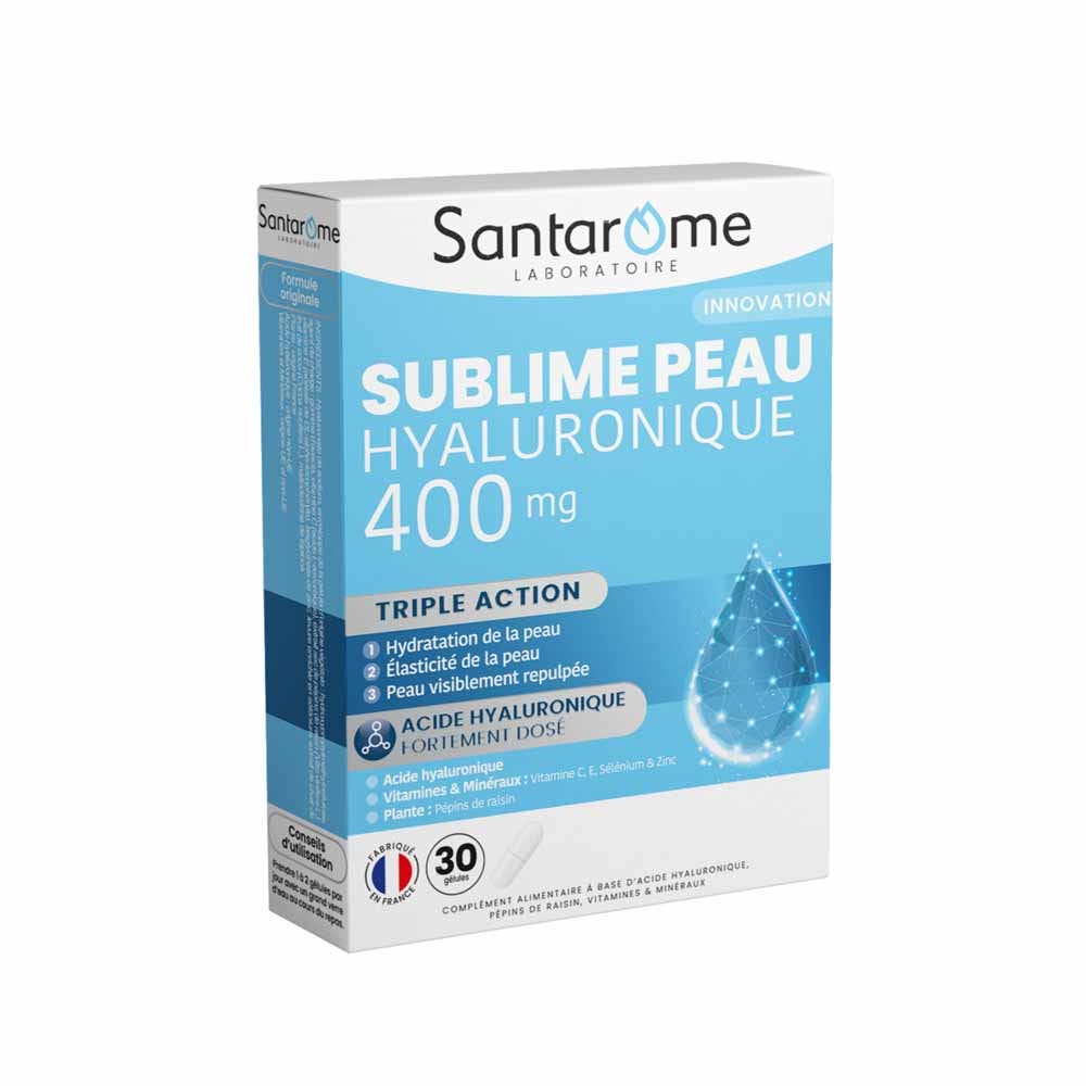 Santarome Pelle sublime Acido ialuronico 400 mg 30 capsule