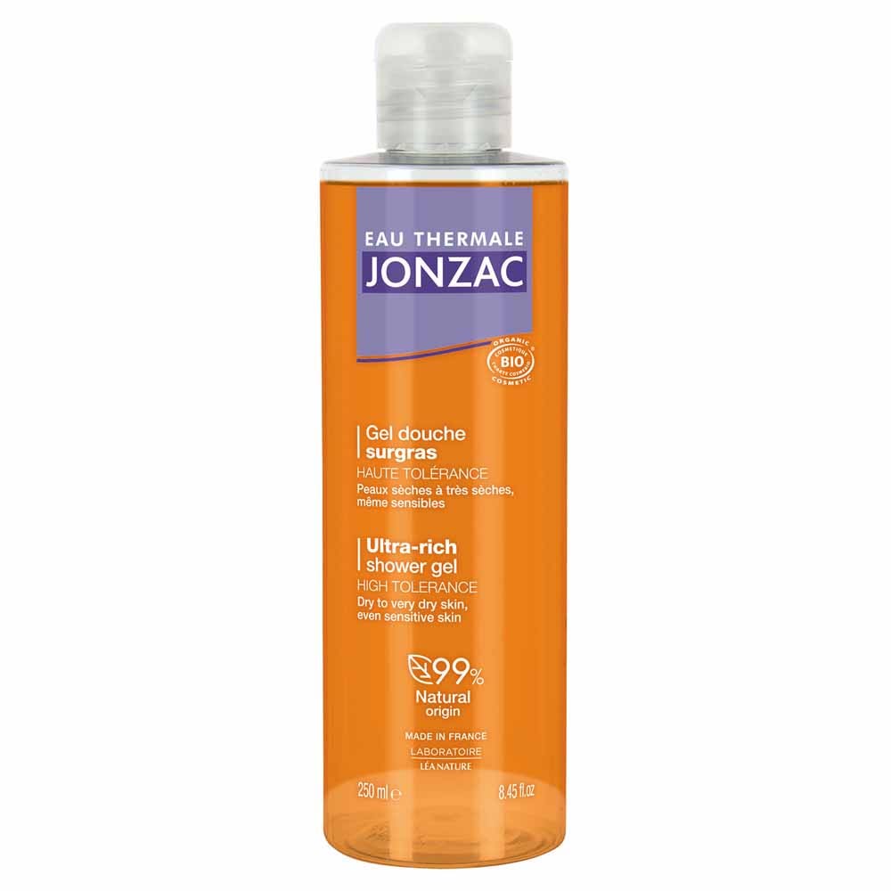 Eau thermale Jonzac Doccia schiuma surgrassa bio nutritiva 250 ml