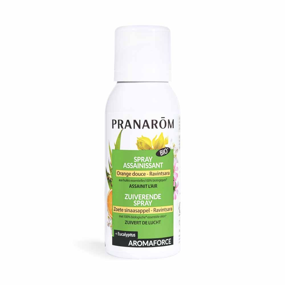 Pranarôm Aromaforce Spray Purificante Arancia Dolce - Ravintsara Bio 75ml