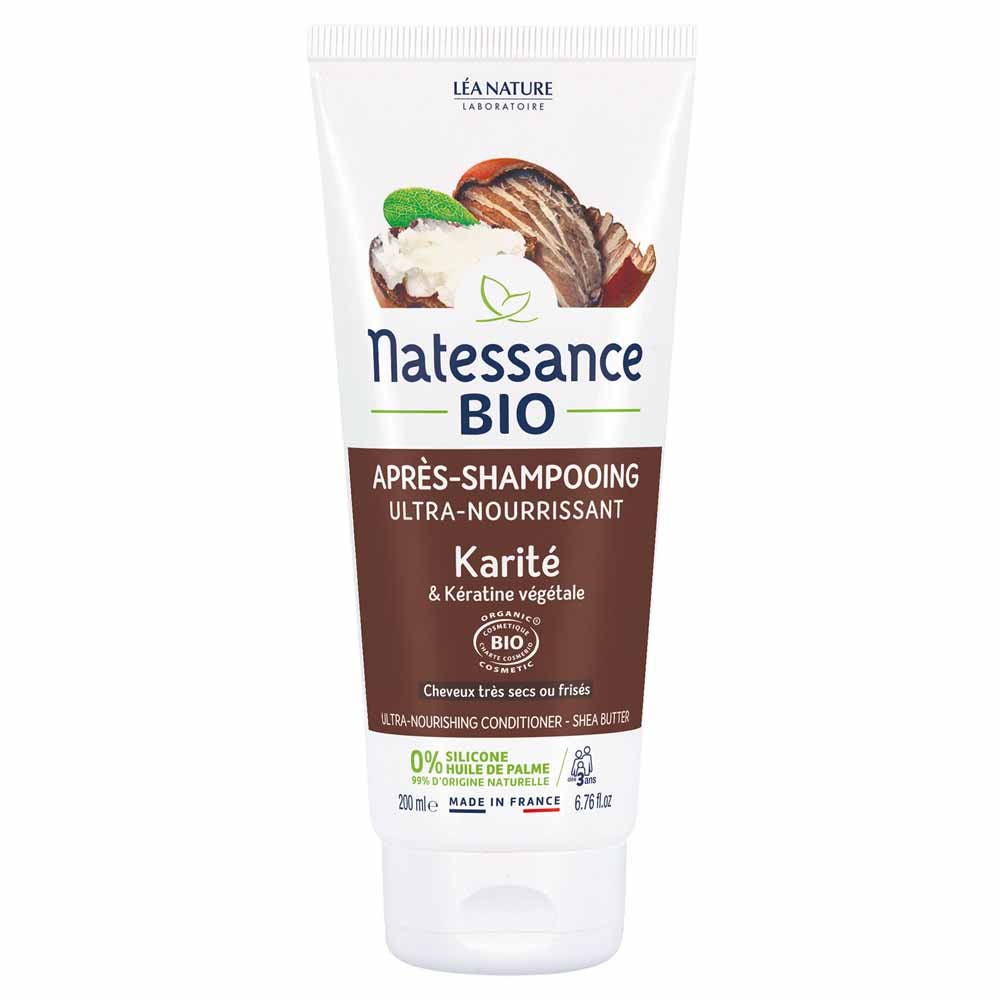 Natessance Capelli Balsamo ultra nutritivo bio e cheratina vegetale bio 200 ml