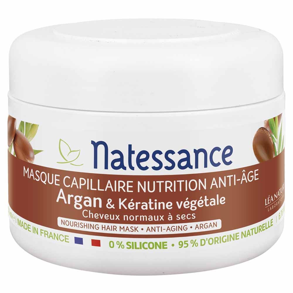 Natessance Capelli Maschera alla cheratina vegetale 200 ml