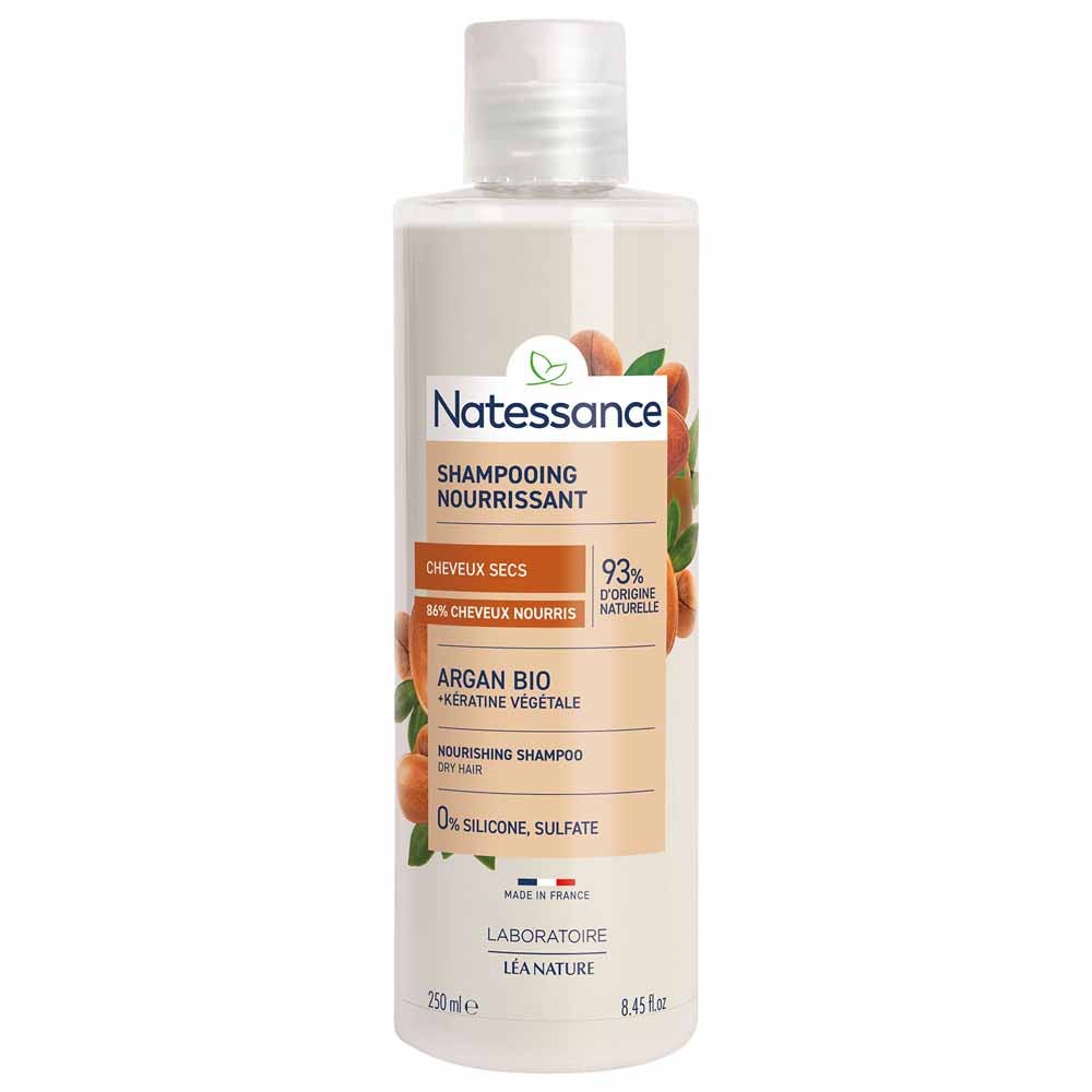 Natessance Capelli Shampoo cheratina vegetale 250 ml