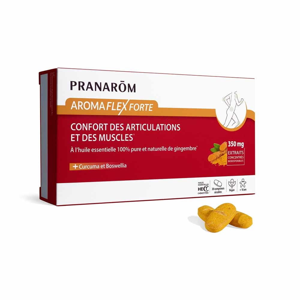 Pranarôm Aromaflex Comfort per articolazioni e muscoli Forte 30 compresse rompibili