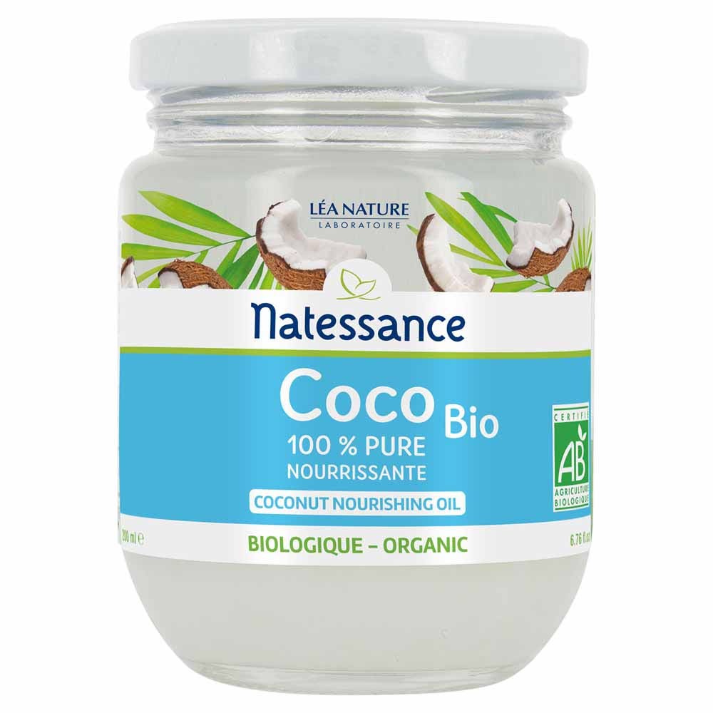 Natessance Coco Olio 100% puro bio 200 ml