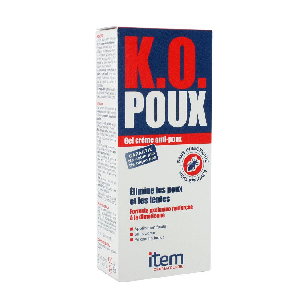 Item Dermatologie K.O. CREMA GEL PER PIDOCCHI 100ml