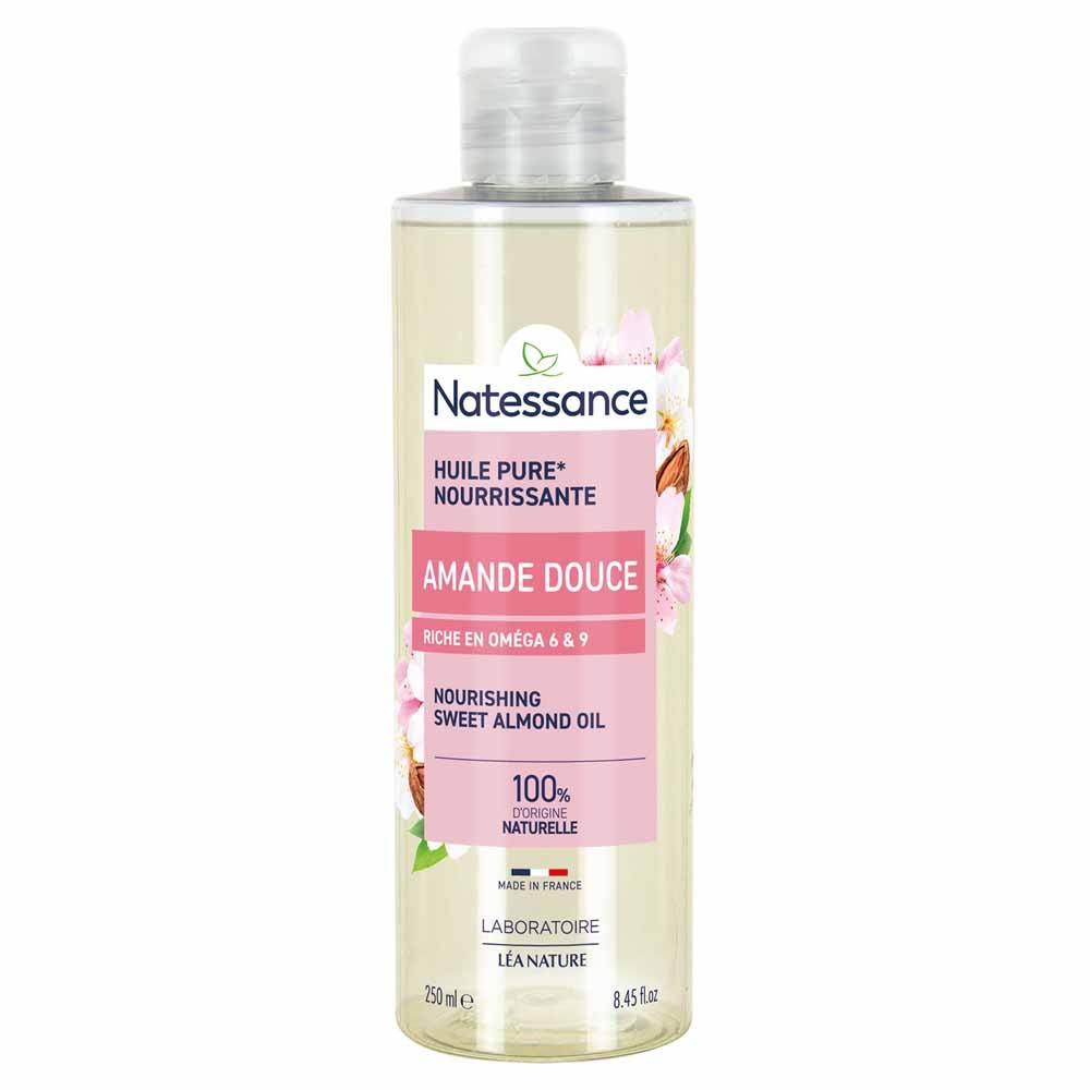 Natessance Olio di mandorle dolci 100% naturale 250 ml
