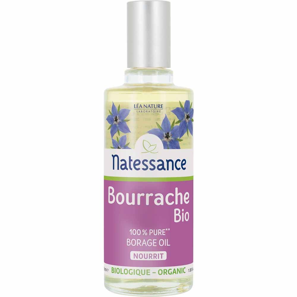Natessance Olio di borragine bio olio puro 50 ml