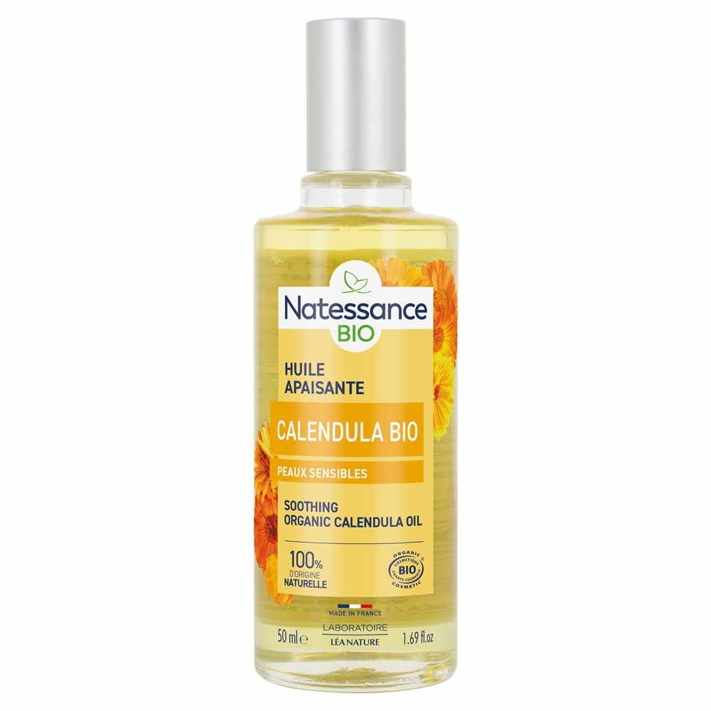 Natessance Olio di calendula per pelli sensibili bio 50 ml