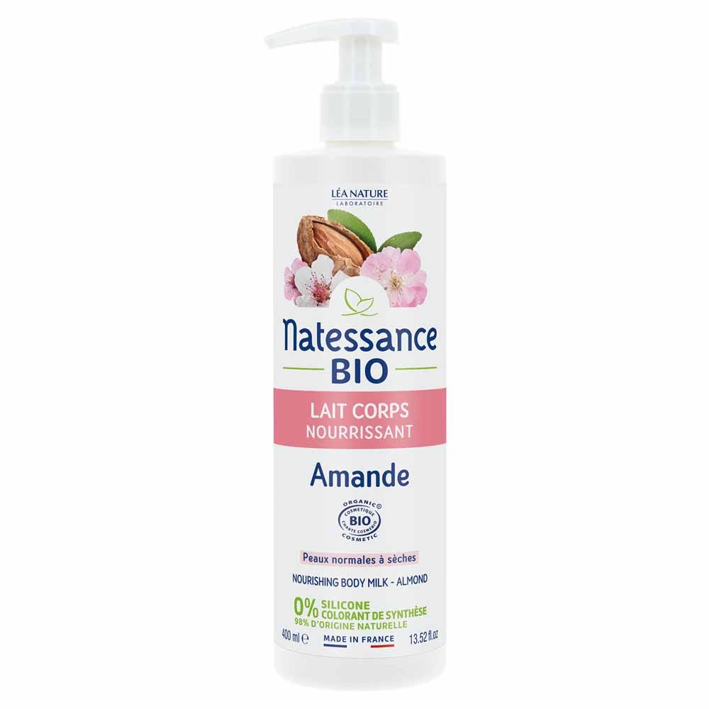 Natessance Latte corpo nutriente mandorla bio 400 ml