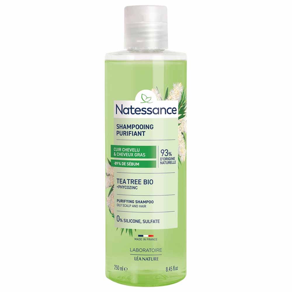 Natessance Capelli Shampoo purificante Tea Tree 250 ml