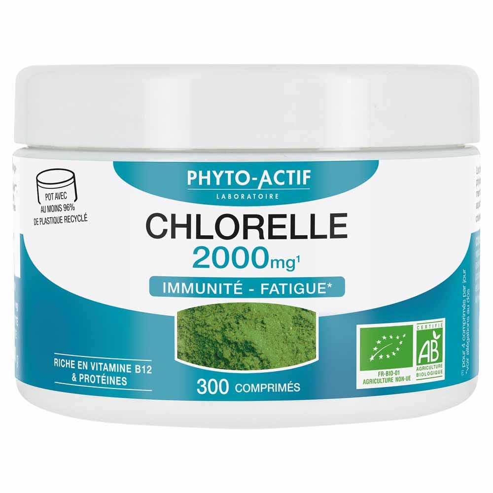 Phyto-Actif Clorella Ecocert 300 compresse