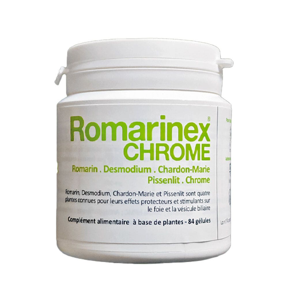 Dissolvurol Romarinex cromo 84 capsule