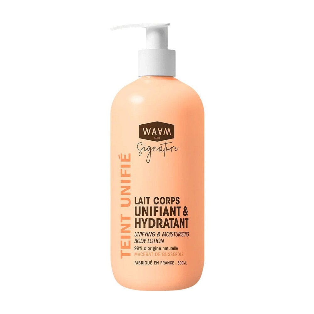 Waam Latte corpo uniformante e idratante 500 ml