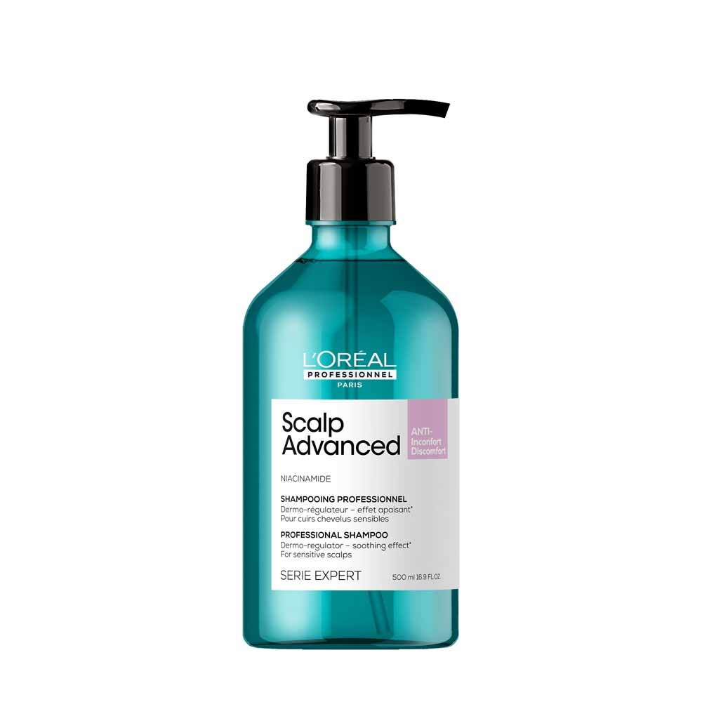 L'Oréal Professionnel Scalp Advanced Shampoo lenitivo alla niacinamide Dermo-lenitivo 500ml