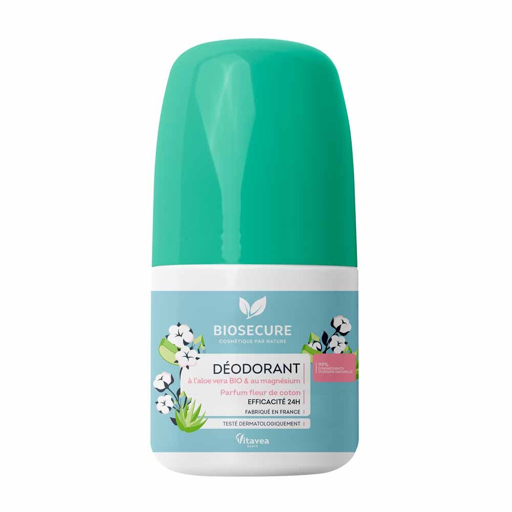 Bio Secure Deodorante Fiore di Cotone tous types de peau 50 ml