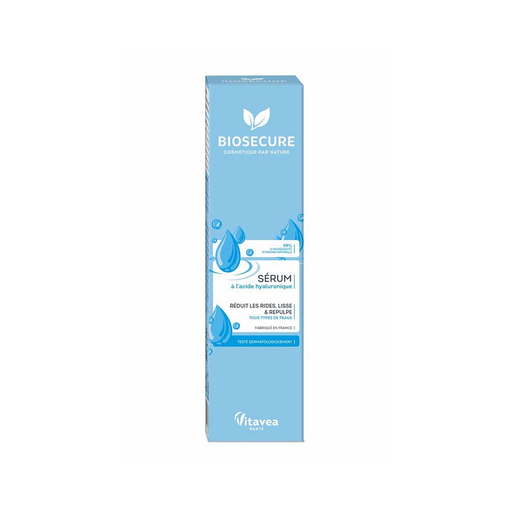 Bio Secure Siero acido ialuronico tous types de peau 30 ml