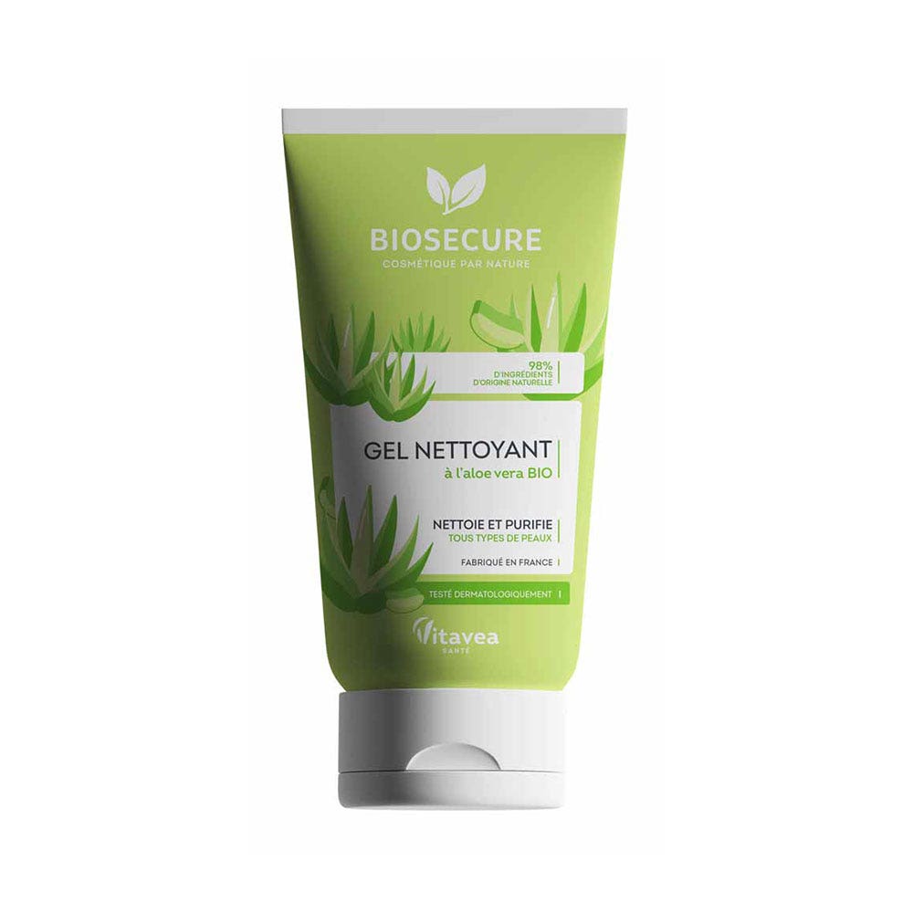 Bio Secure Gel detergente all'Aloe Vera tous types de peau 150 ml